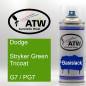 Preview: Dodge, Stryker Green Tricoat, G7 / PG7: 400ml Sprühdose, von ATW Autoteile West.